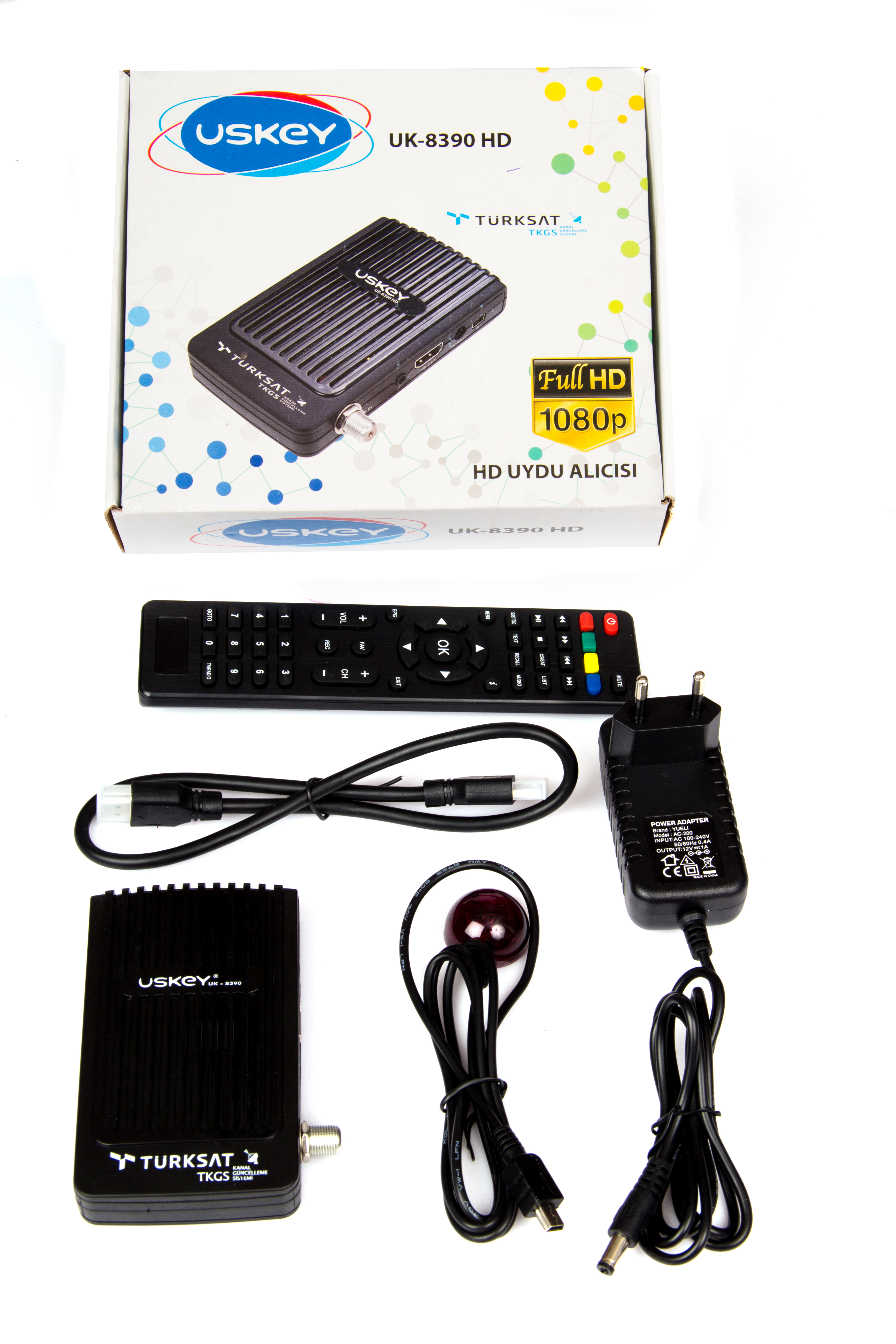 USKEY UK-8390 HD MİNİ UYDU ALICISI