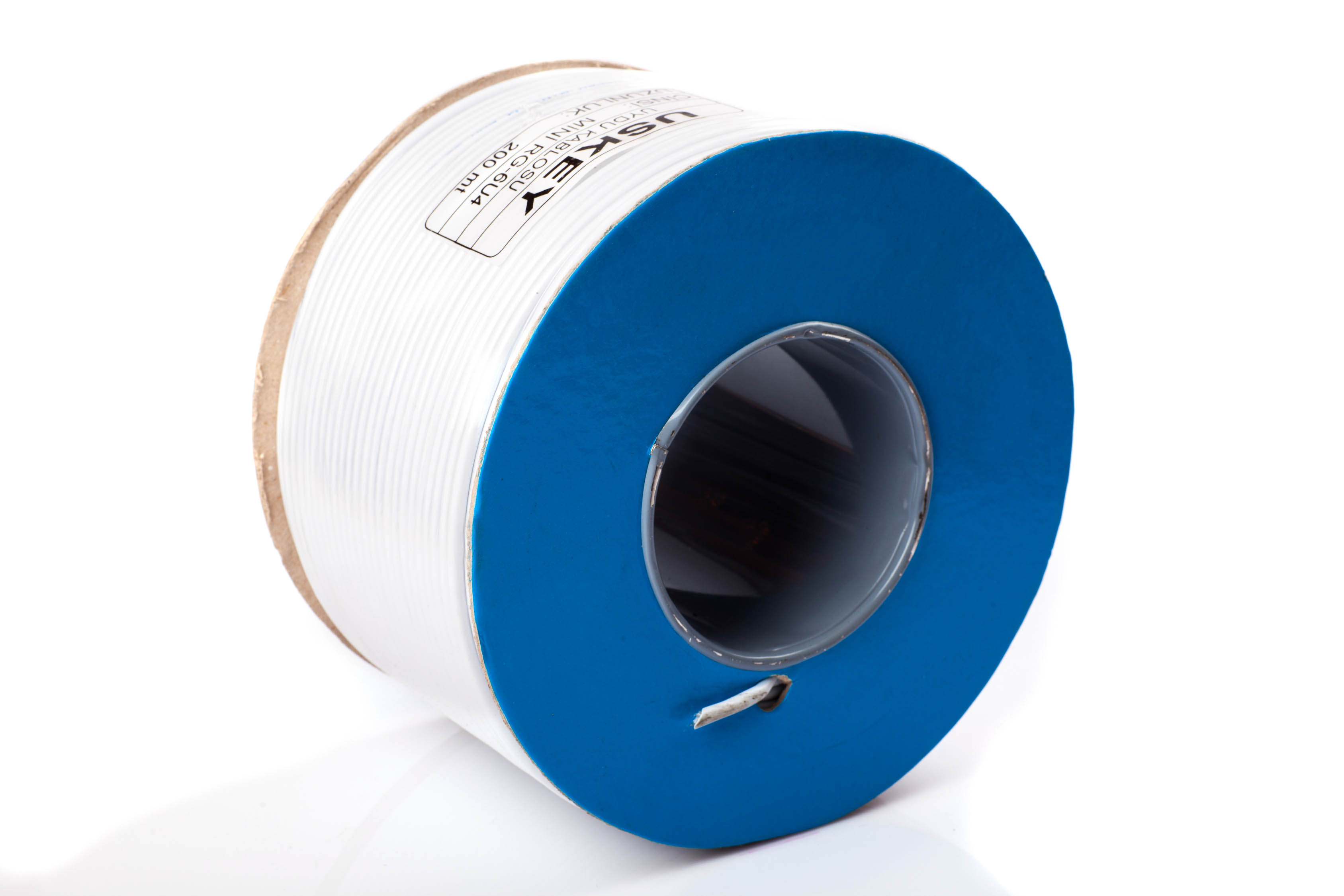 RG6 U4 TEKLİ MİNİ USKEY KABLO 200 MT