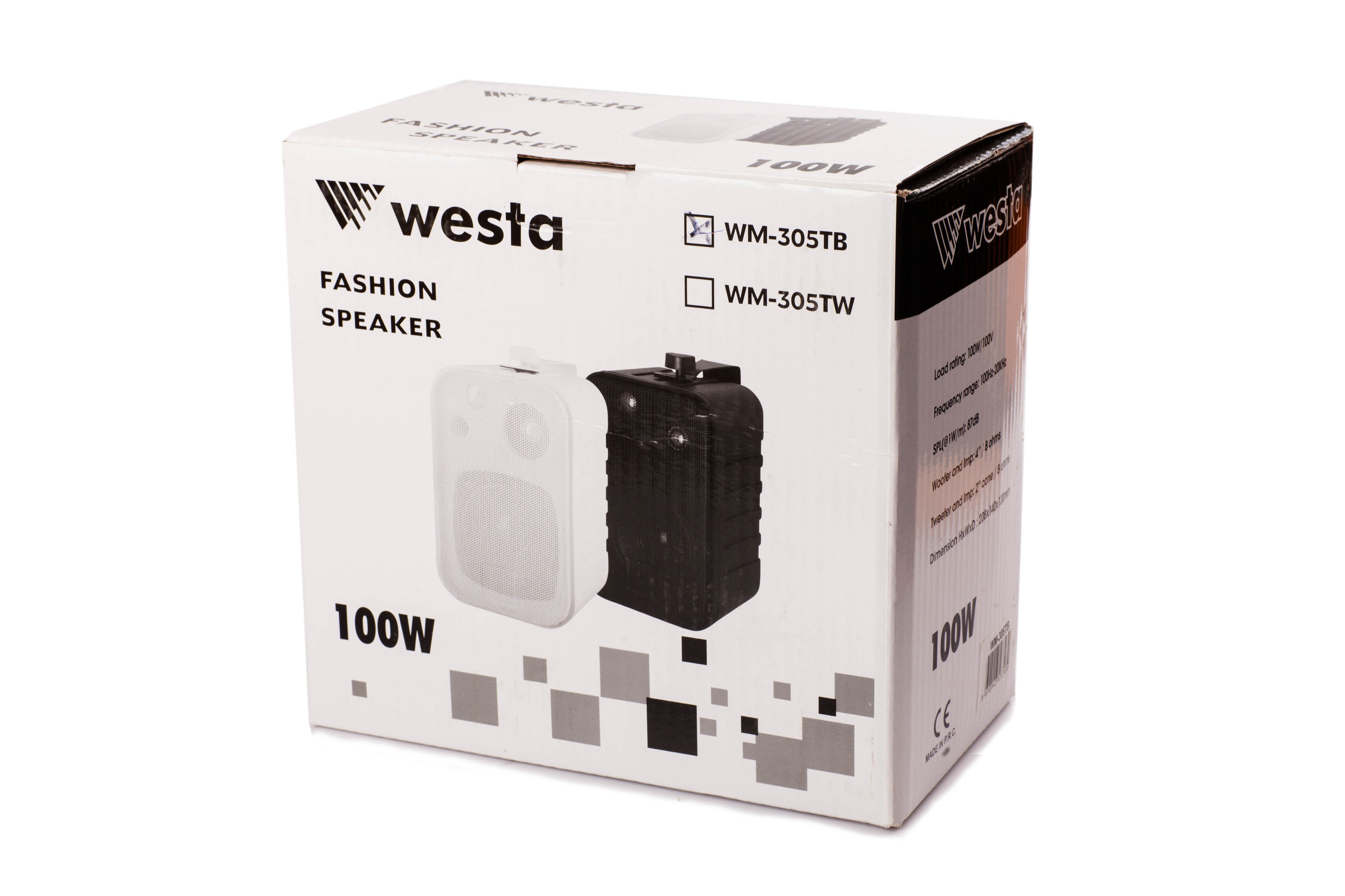 WESTA WM-305TW SÜTUN HOPERLORÜ BEYAZ 100 W