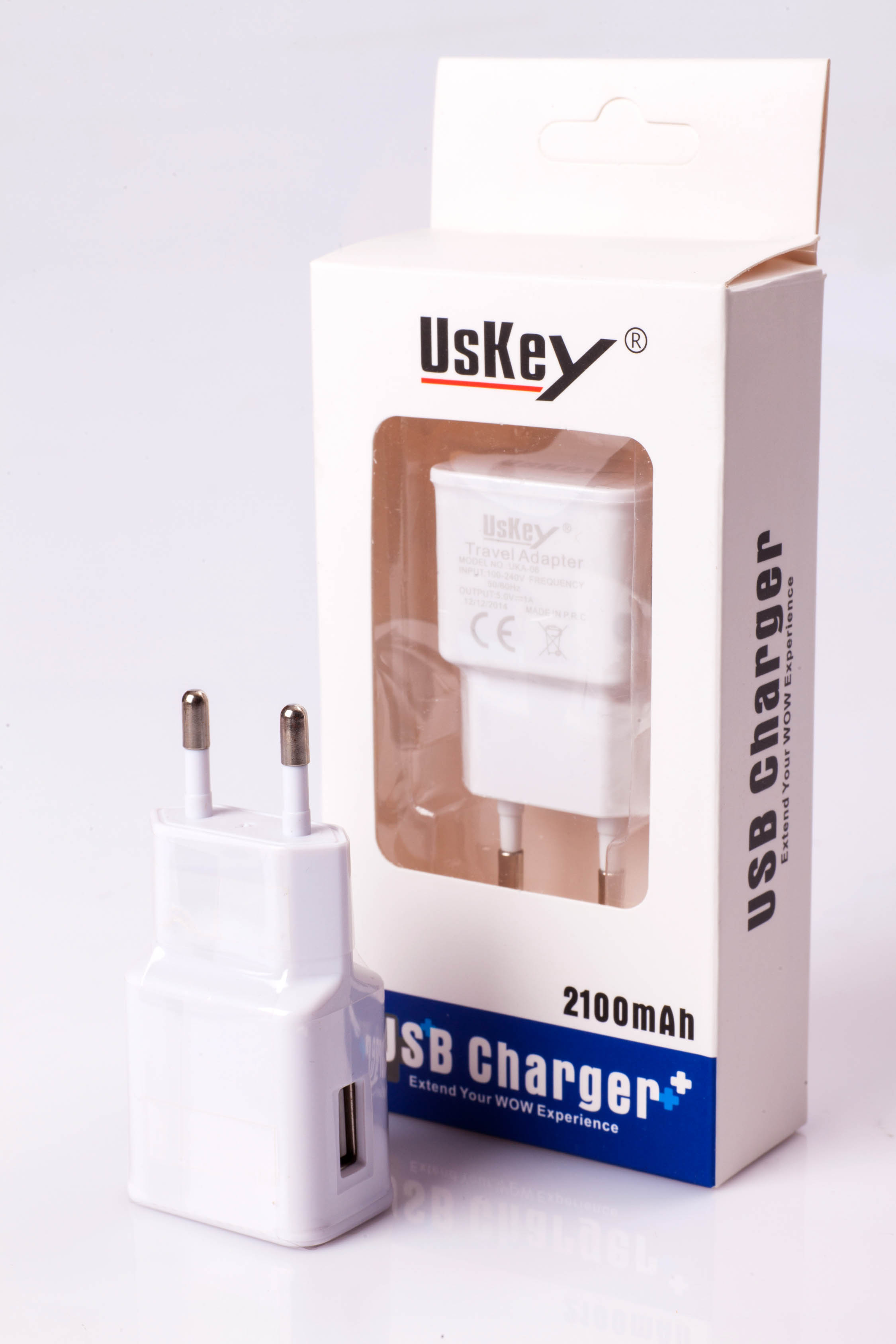 UKA-06 USKEY 5V 2100MA ŞARJ ADAPTÖRÜ