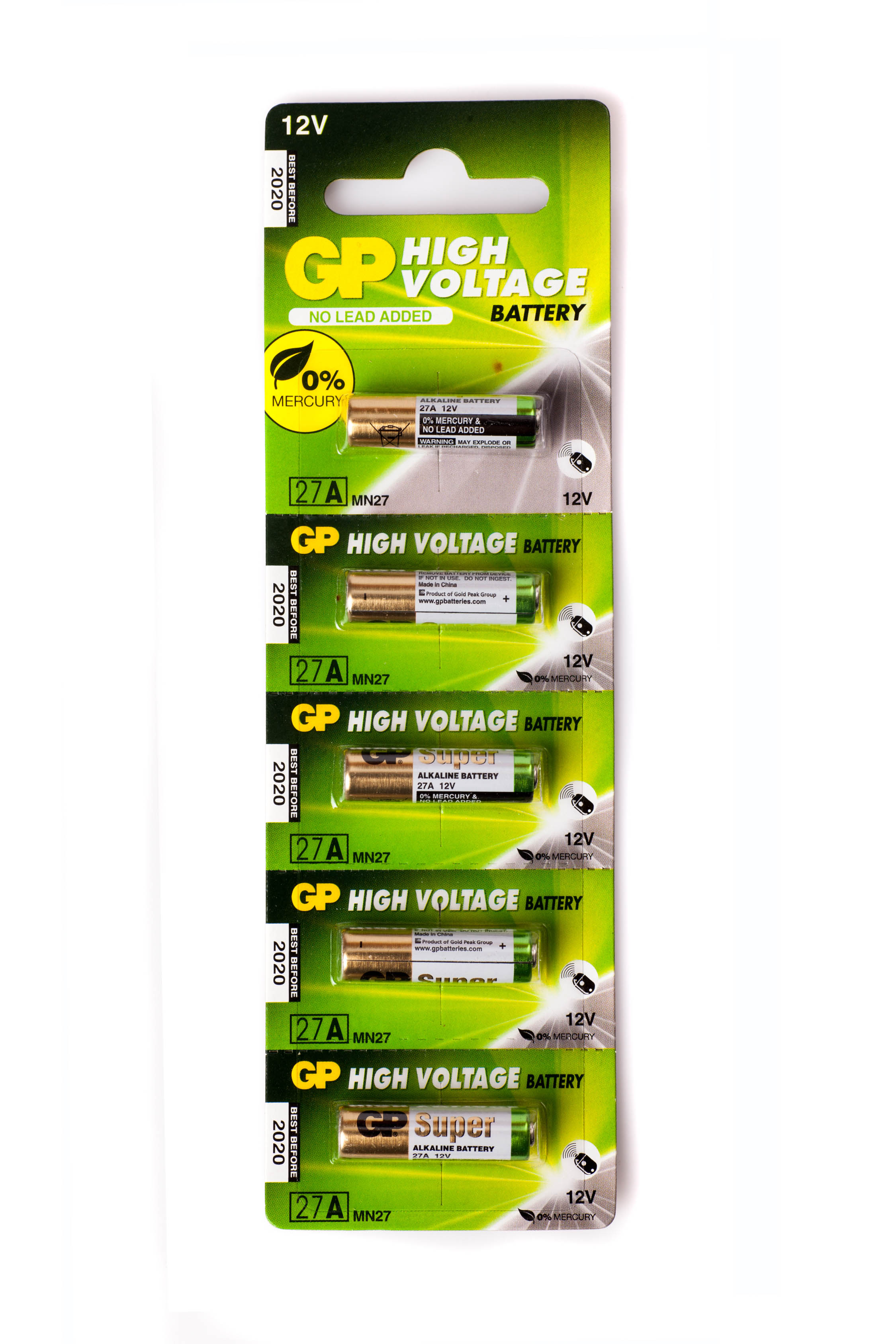 GP 27A 5'Lİ ALRM PİLİ