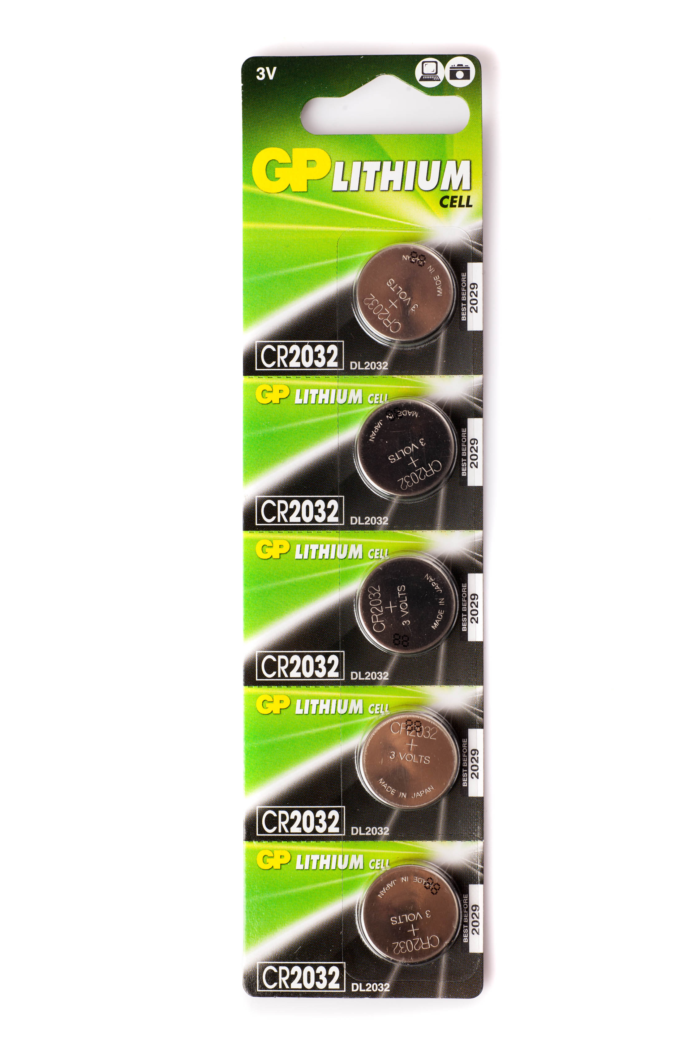 GP 2032 5'Lİ PARA PİL