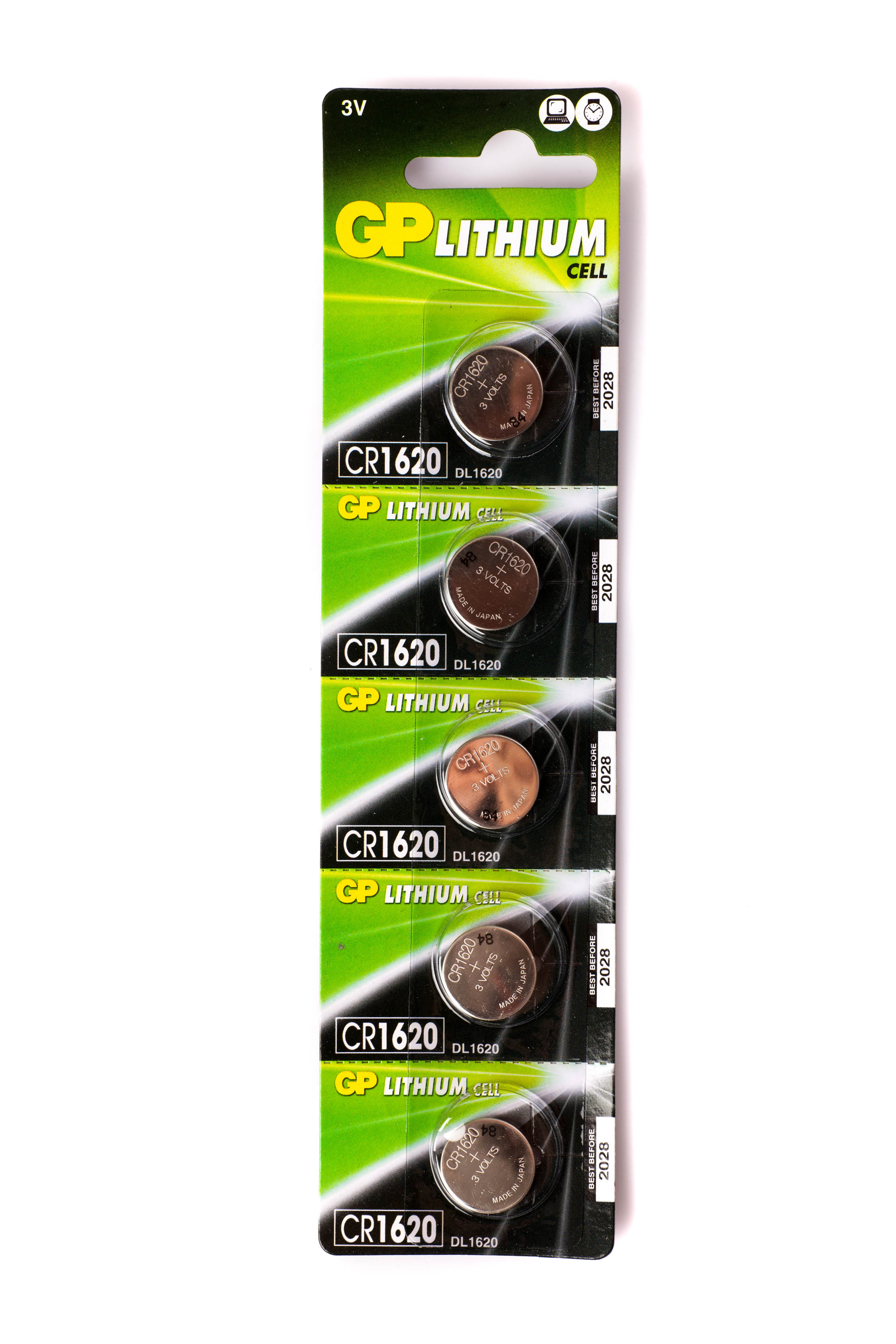 GP 1620 5'Lİ PARA PİL