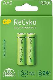 GP 1300 MA AA ŞARJLI PİL 2Lİ