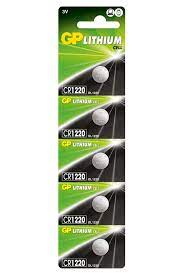 GP 1220 5'Lİ PARA PİL