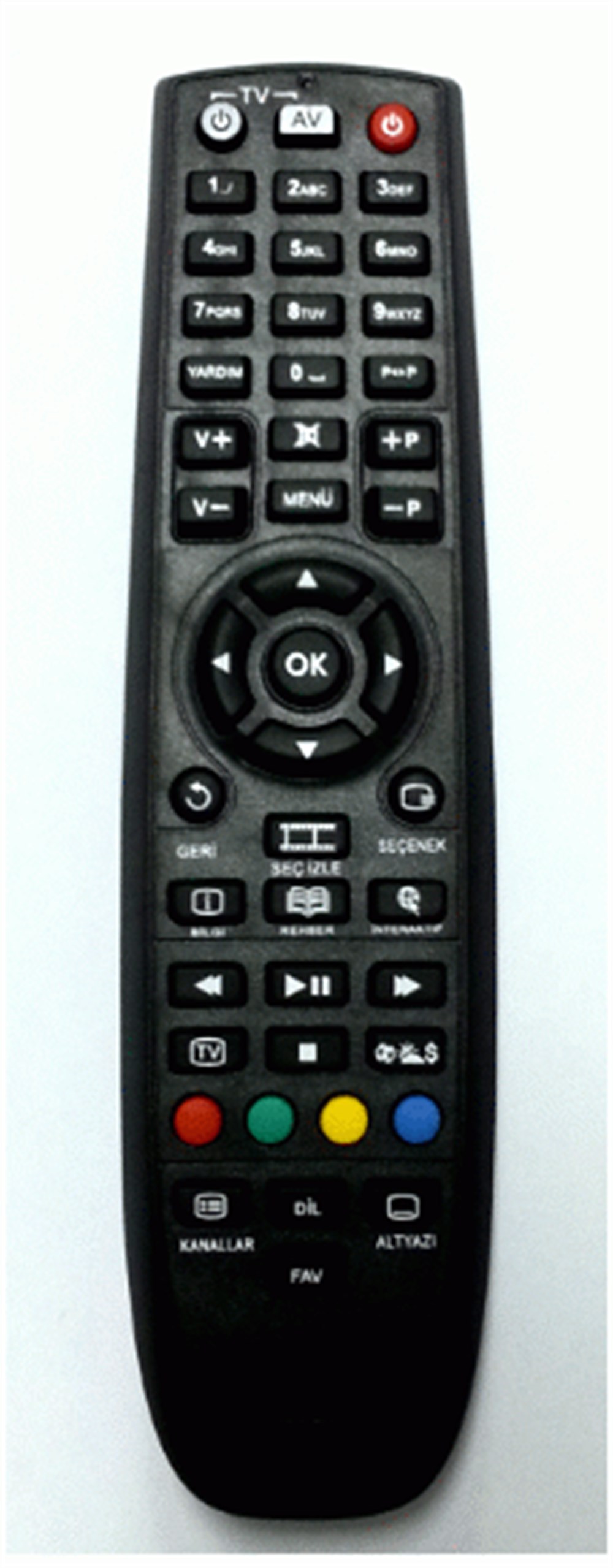 RT-0077 TİVİBU KUMANDA