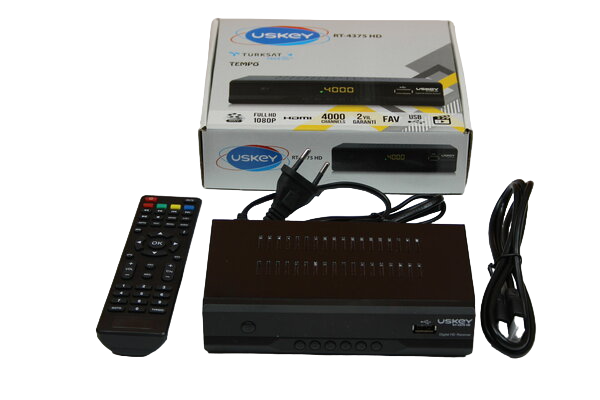 USKEY UK - 4375 HD KASALI UYDU ALICISI