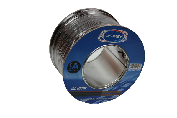 0,75 100MT SİYAH USKEY KABLO