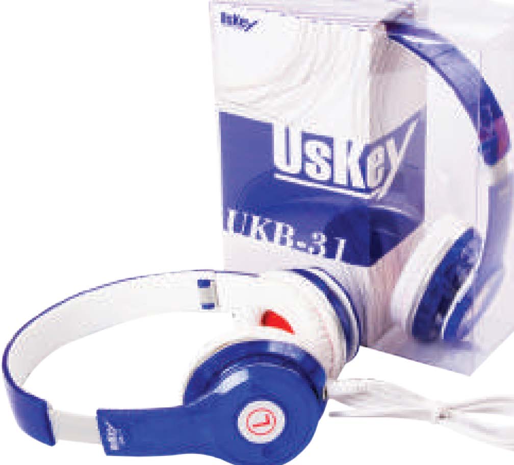 UKB-31 USKEY MAVİ KULAKLIK