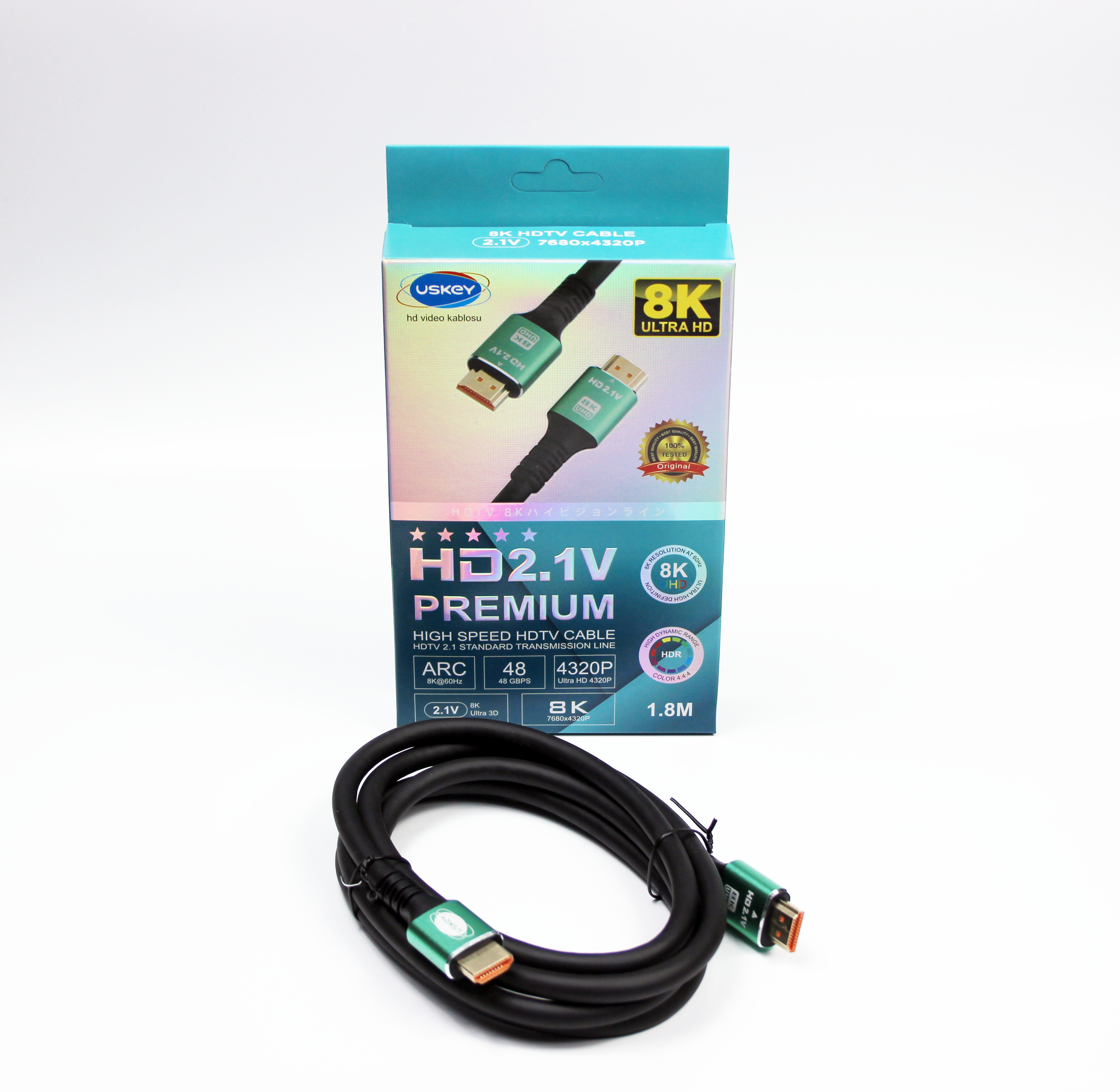 HDMI KABLO 8K 1.8MT GOLD UKK-342