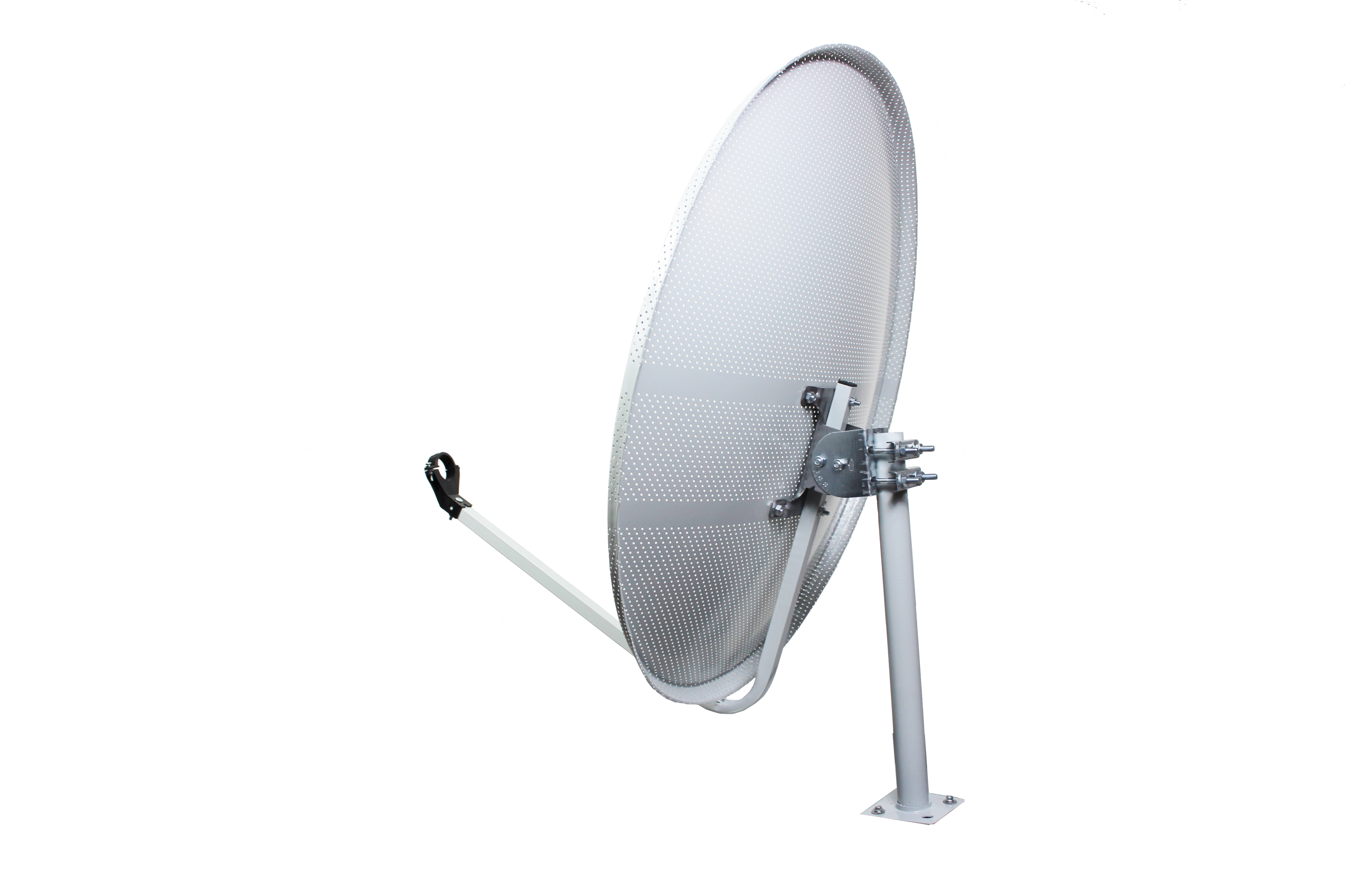 85 CM DELİKLİ ÇANAK ANTEN (L) ÖZEL BORULU ÖN BASKILI